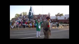 Wagah border closing ceremony (Pakistan)