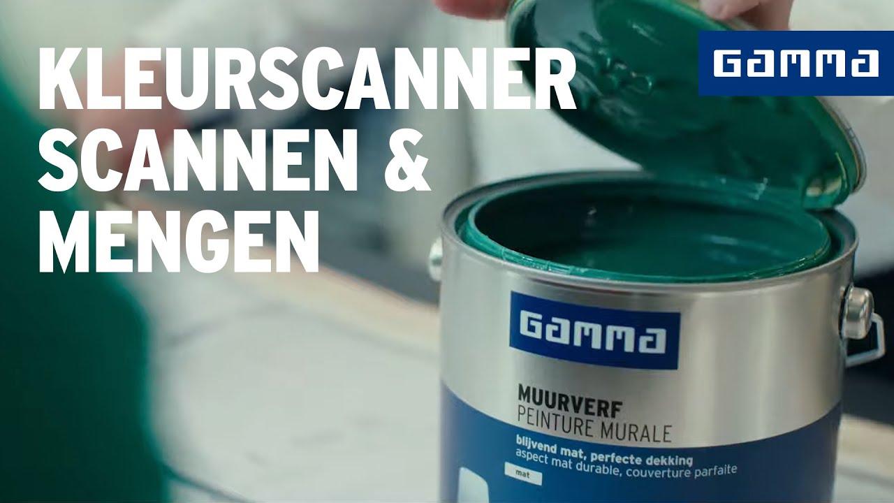 KLEURSCANNER: Laat het SCANNEN en MENGEN | GAMMA