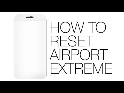 How to Reset an Apple AirPort Extreme: Soft Reset, Hard Reset & Factory-Default Reset