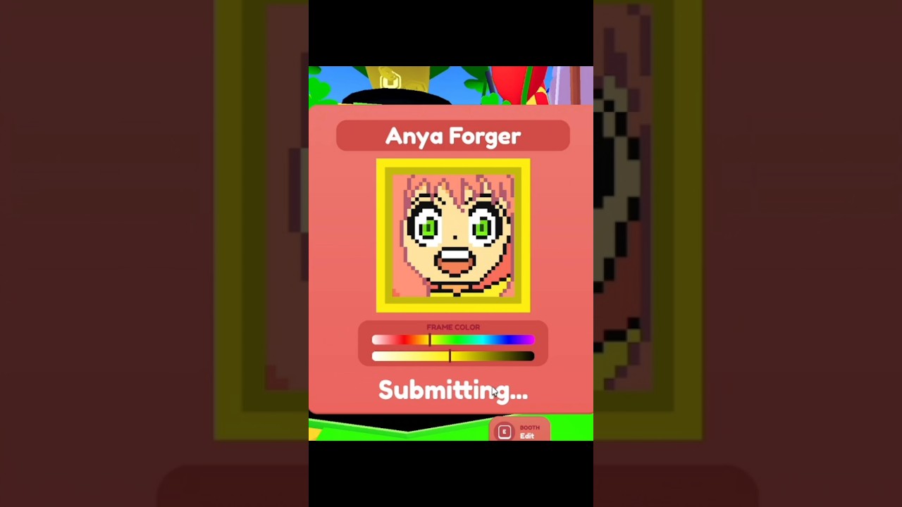 How to draw Anya Forger in Roblox Starving Artist  #AXERYTGAMING#starvingartist #roblox 