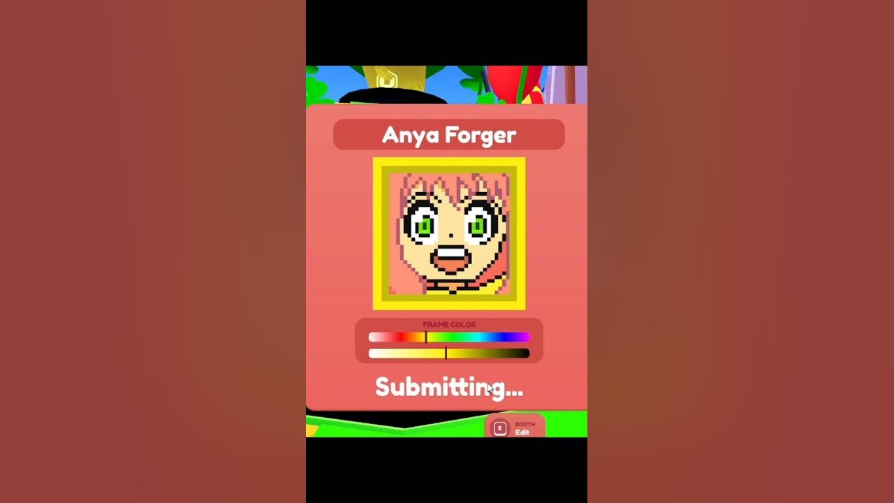 How to draw Anya Forger in Roblox Starving Artist  #AXERYTGAMING#starvingartist #roblox 