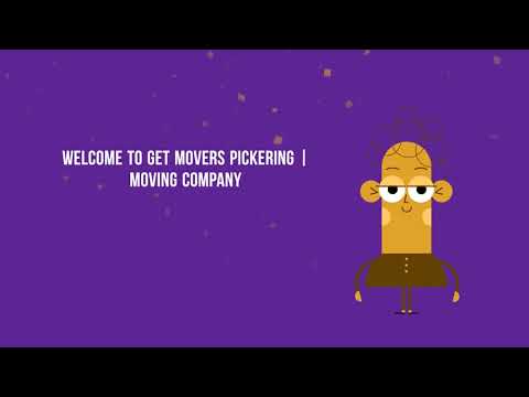 Get Movers Pickering ON - Moving Company