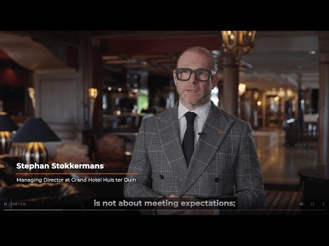 MobieTrain - How Grand Hotel Huis ter Duin creates unforgettable luxury through its team - video from MobieTrain