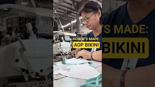 This is how your favorite printed bikinis are made #manufacturing #fashion #printful