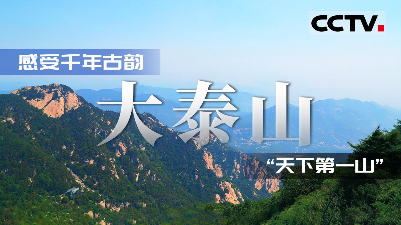 大泰山：“天下第一山” 带你阅尽千年沧桑 感受泰山历史文化脉络！【CCTV纪录】