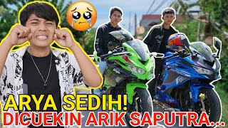 KASIHAN ARYA😭 DICUEKIN SAMA ARIK SAPUTRA SEHARIAN DITINGGAL MOTORAN?! | Mikael TubeHD screenshot 3