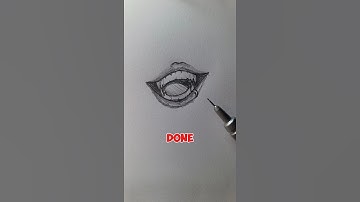 Drawing Different Anime Mouth Expressions #art #shorts #foryou #tutorial #satisfying #anime #sketch