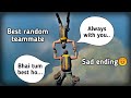 Best random teammate in pubg mobile | sad ending 😞 | Pubg mobile Hindi storyline gameplay