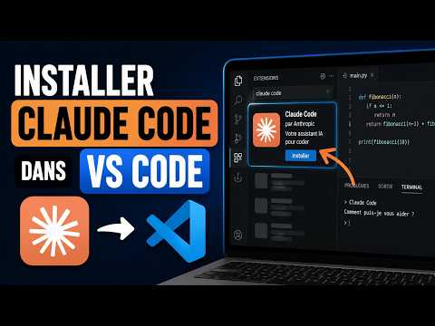Comment installer Claude Code dans VS Code - Visual Studio Code