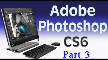 Photoshop CS6 Part 3 - How to use  Rectangular Marquee, Elliptical Marquee Tool.