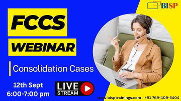 Live webinar of Oracle FCCS | About Configurable Consolidation Rules