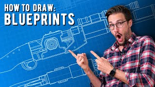 How to draw Blueprints for Cosplay