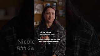 A fifth-generation potter uses the same clay as her ancestors