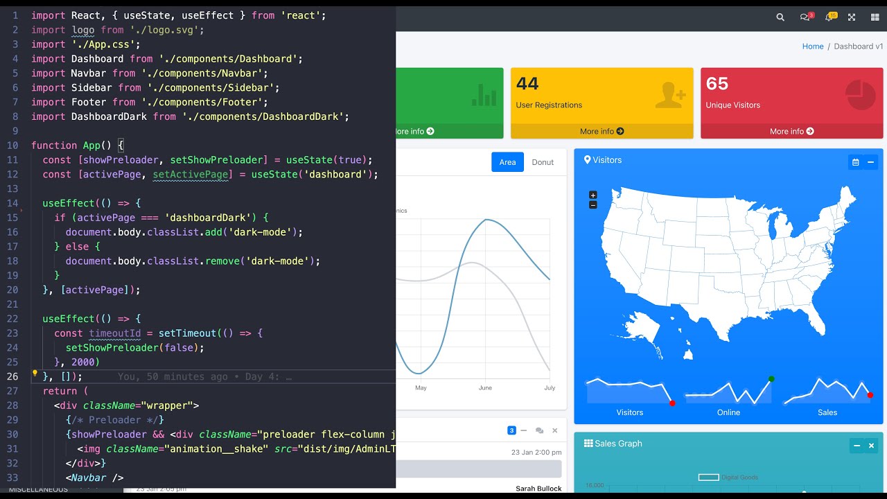 React Admin Template Conversion Tutorial - Day 4: Implementing a ...