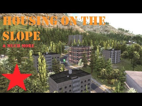 Workers & Resources: Soviet Republic | Housing on the Slope | P125