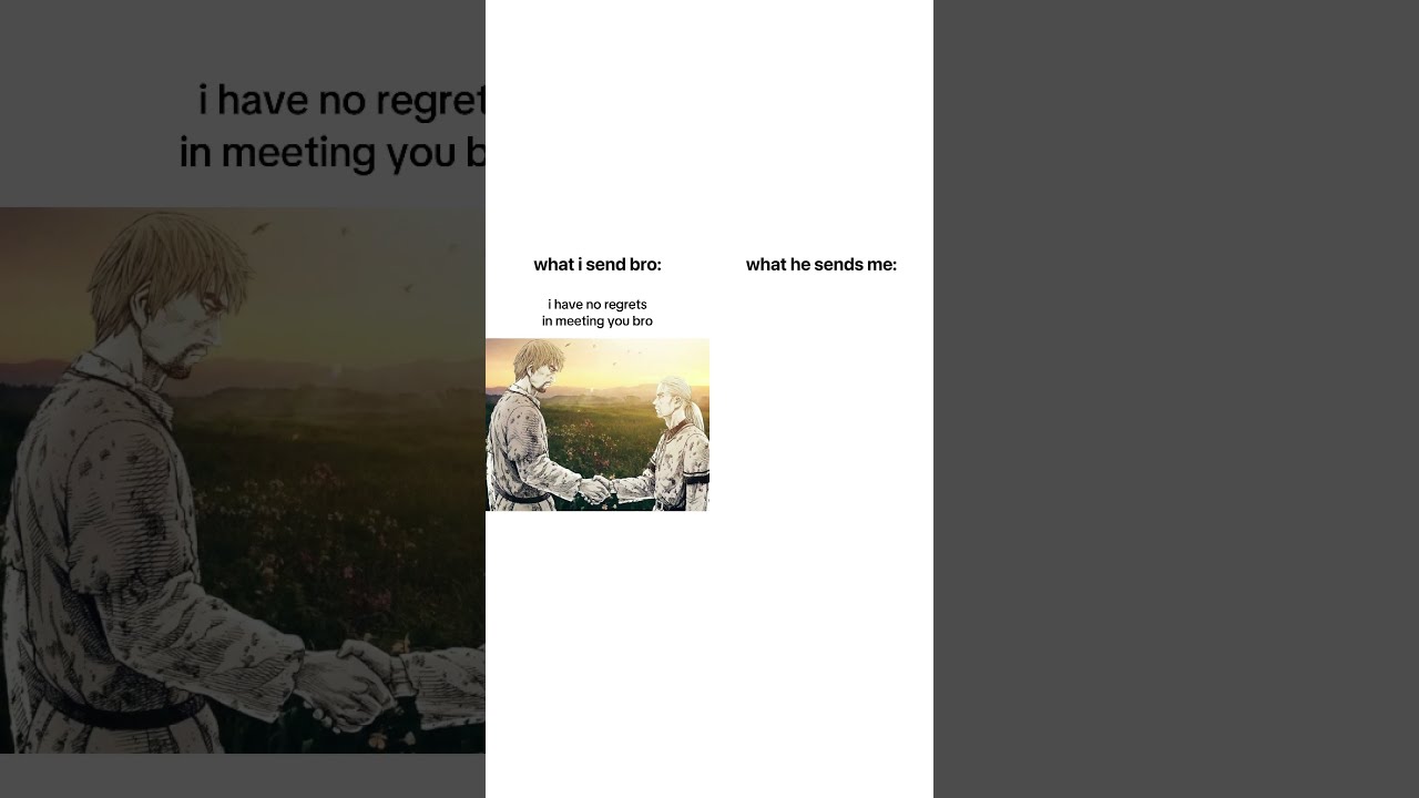 What I Send Bro Vs Sends Me