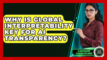 Why Is Global Interpretability Key For AI Transparency? - AI and Machine Learning Explained
