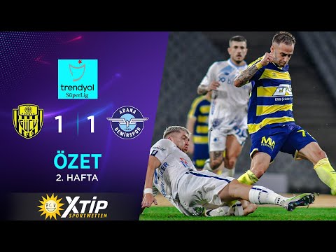 Merkur-Sports | MKE Ankaragücü (1-1) A. Demirspor - Highlights/Özet | Trendyol Süper Lig - 2023/24