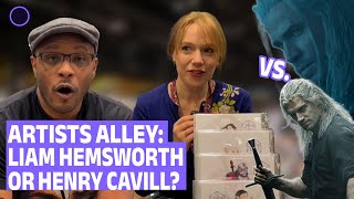 Artists Alley on best Geralt of Rivia, Liam Hemsworth or Henry Cavill? | MCM 2024 | Kit Buss &amp; MORE!