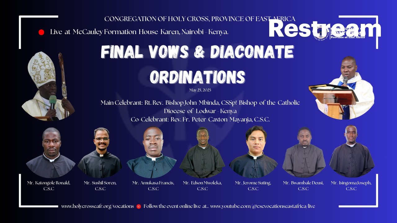 Final Vows | Holy Cross East Africa | May 24, 2025