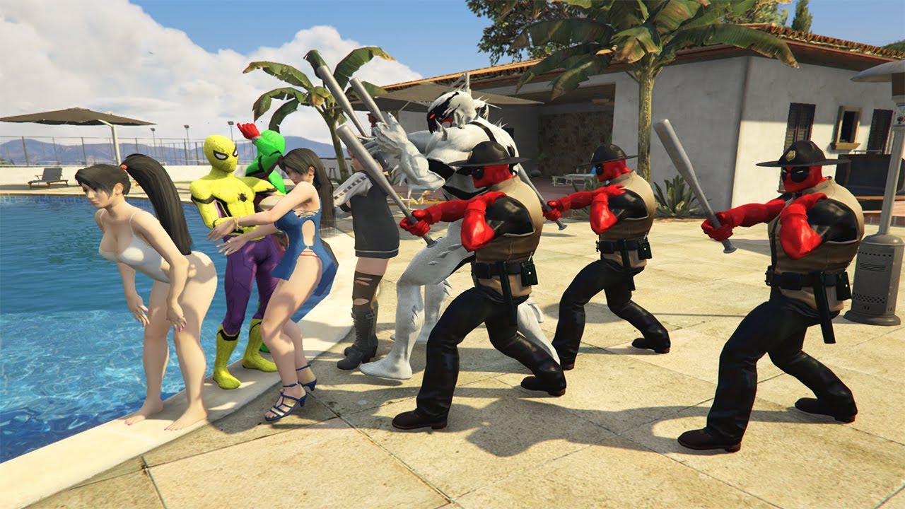 Super Hero Spider Man - Team Spider Man vs Team Venom