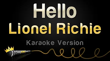 Lionel Richie - Hello (Karaoke Version)