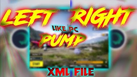 ✨Left Right Pump like pc in alight motion with xml and preset 🔥 lobby video pump montage pump #xml