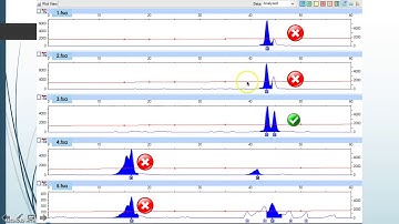 PS05: Peak Scanner Tutorial: Peak resolution with different analysis method settings