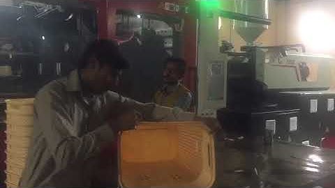 BL850EKII- Bole injection moulding machine( Dirty clothes basket) - Pakistan