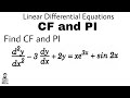 10. CF & PI | Problem#1 | DIFFERENTIAL EQUATIONS OF HIGHER ORDER