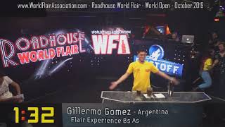 Guille Gomez - Roadhouse Wold Flair Open October 2019