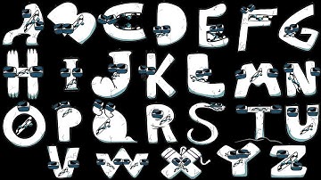 Alphabet Reverse Zombie Z (All Letters..)