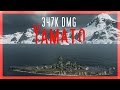 Yamato 🇯🇵TOP 10 damage EU 347K - World of Warships