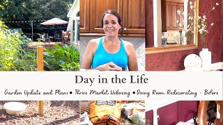 A Day in the Life Vlog (garden, decorating, and food!)