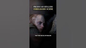 LOTR: Frodo TRANSFORMING into Gollum! (deleted scene)
