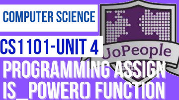 CS1101 unit4 Discussion