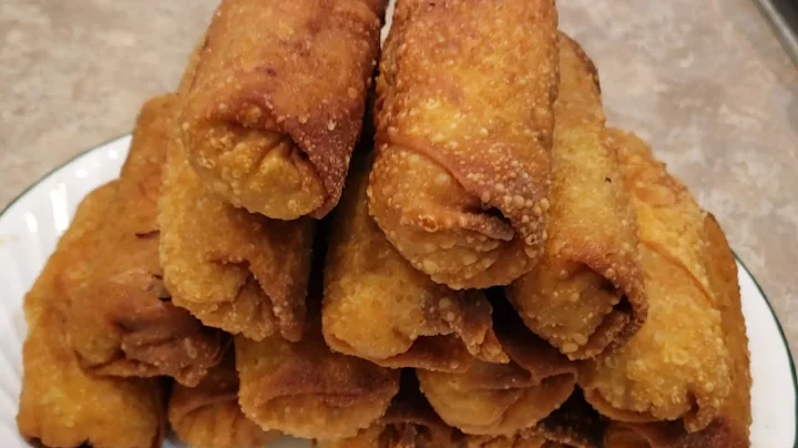 HOW TO WRAP JUMBO EGG ROLLS!