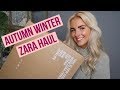 AUTUMN WINTER ZARA TRY ON HAUL