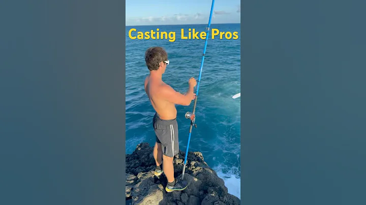 Found this guy on Craigslist and had him swim out my lines #fishing #shorecasting #hawaii #ulua #oio