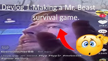 Roblox Devlog 1: Creating a Mr. Beast island survival game!