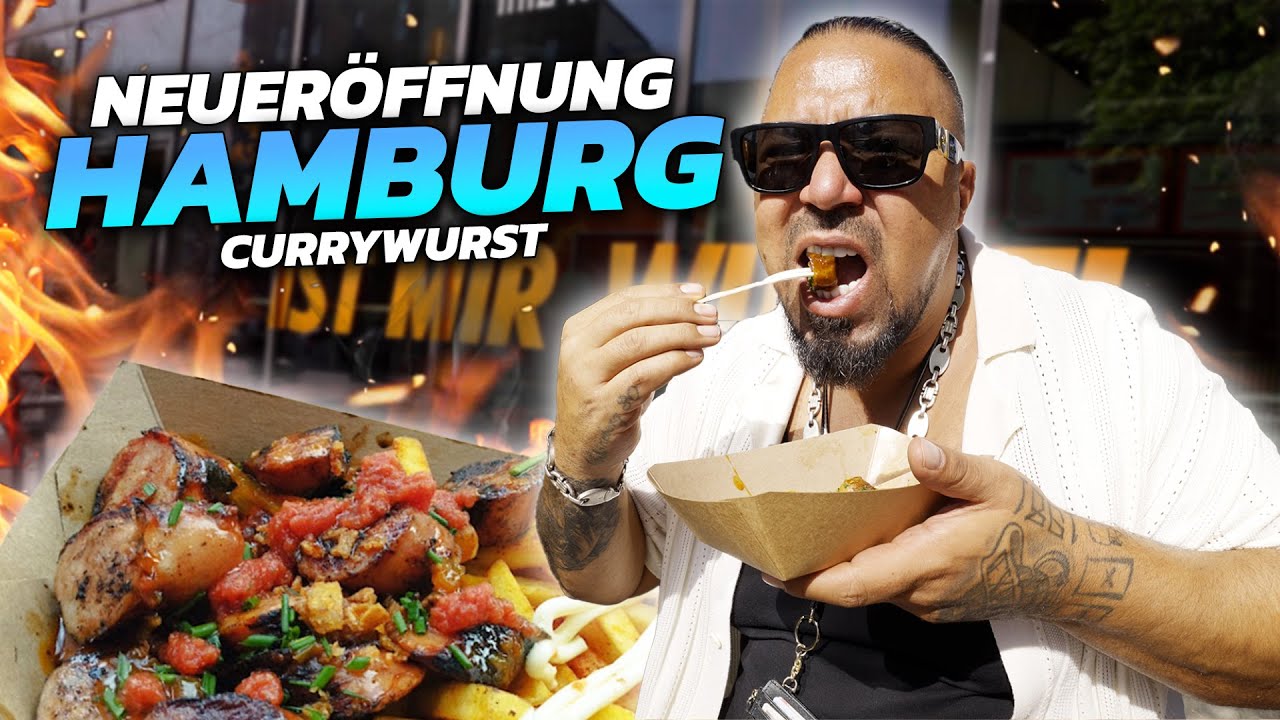 NEUERÖFFNUNG in HAMBURG - Currywurst Spezial | Empfehlung @dereinzigwahreAHMED
