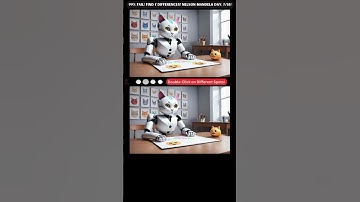 [99% Fail to Find 7 Differences] World Emoji Day with AI Robot #game #shorts #ai #emoji #world