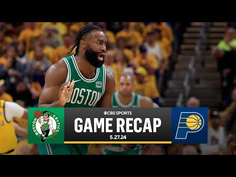 2024 NBA Playoffs: Celtics SWEEP Pacers to make NBA Finals 