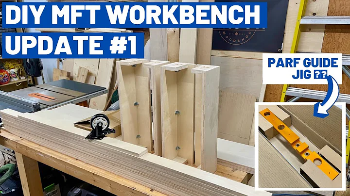 Making My Own MFT (Update #1) - All Pieces Cut + Legs + Casters + Parf Guide Jig