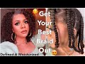 How To Get Your Best Defined Braid Out That Lasts A Week! The Perfect Braid Out DETAILED