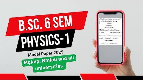 solid state and nuclear physics important questions | 6th semester physics important questions 2025