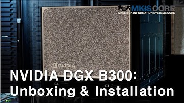 [unboxing] NVIDIA DGX B300 언박싱부터 설치까지 최초 공개! | 엠키스코어 AI 데이터센터