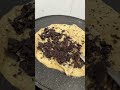 2 min recipe for sweet cravings 🤎🌯 #trending #viralvideo #foryou #chapatirecipe
