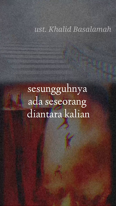 Lebih dekat dari tali sendal | ust. Khalid Basalamah