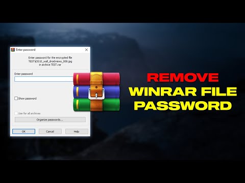 How To Remove Password From WinRAR File | Fast & Easy